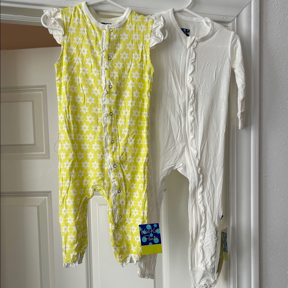 KicKee Pants 18-24 mo Baby Rompers NWT